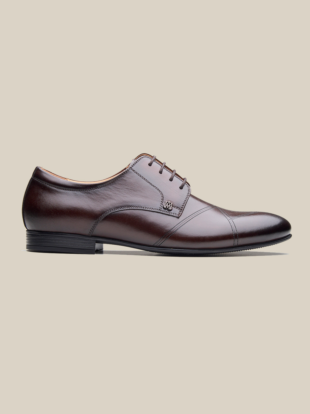 Lorenzo Leather Formal Lace Up Shoes Brown
