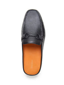 Enea Slip On's Leather Mules Black