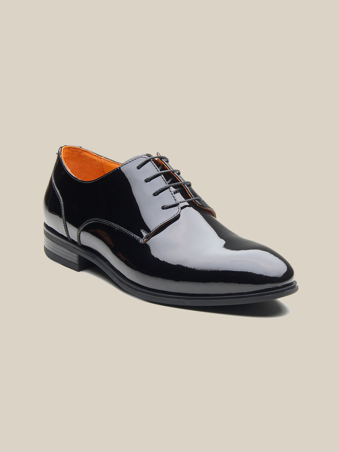 Mirko Leather Derby Shoes Black