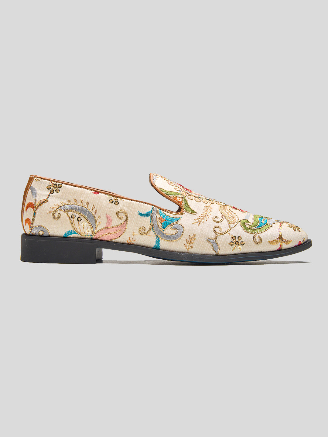 Genoa Ethnic Slip Ons Multicolor