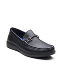 Alfonso Leather Comfort Shoes Black