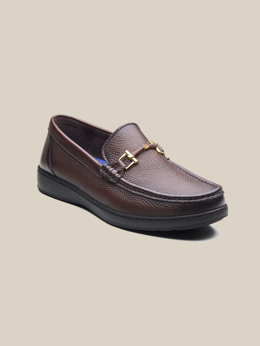 Alfonso Leather Comfort Shoes Brown