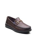 Alfonso Leather Comfort Shoes Brown