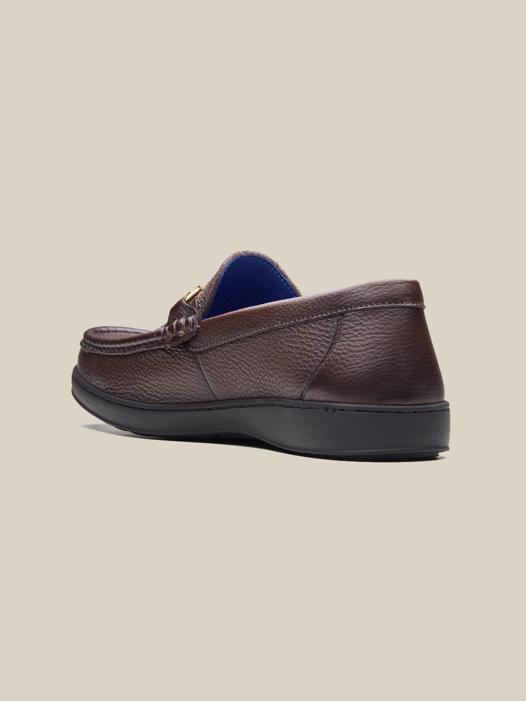 Alfonso Leather Comfort Shoes Brown