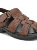 Saluzzo Sandals Brown