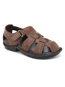 Saluzzo Sandals Brown