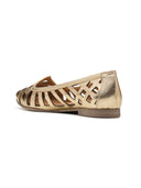 Michael Angelo's Aurora Ballerinas For Women (Gold)
