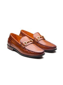 Renato Leather Loafers Slip-on Shoe Tan