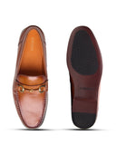 Renato Leather Loafers Slip-on Shoe Tan