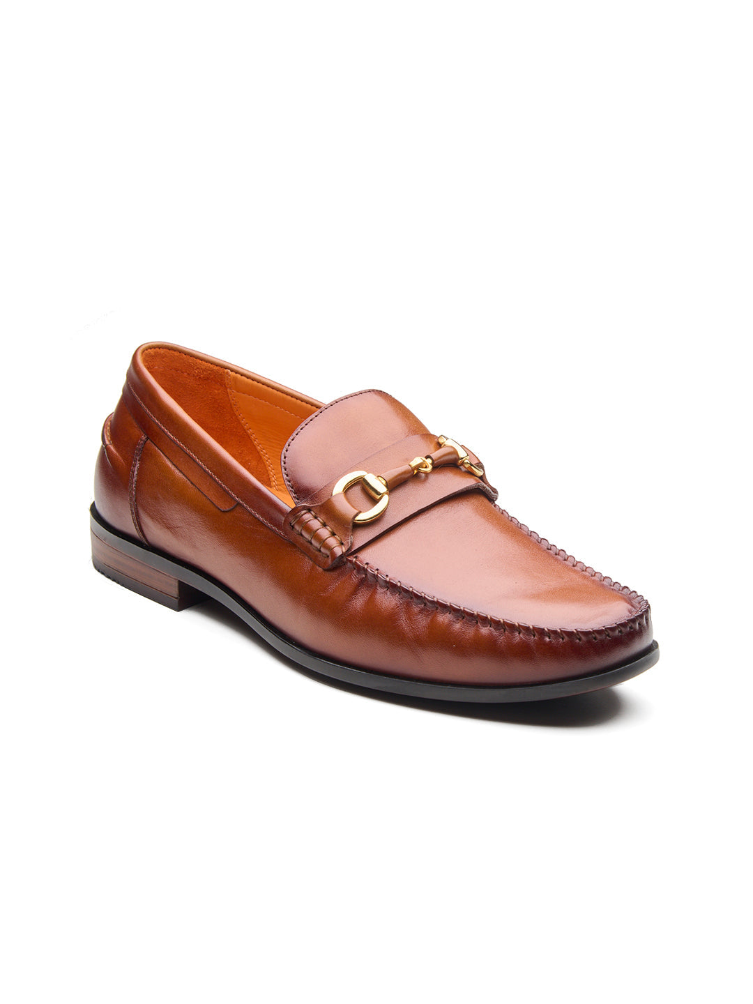 Renato Leather Loafers Slip-on Shoe Tan