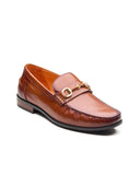 Renato Leather Loafers Slip-on Shoe Tan