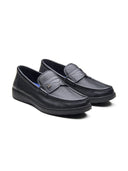 Antonio Leather Comfort Slip-on Shoes Black
