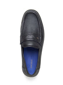 Antonio Leather Comfort Slip-on Shoes Black
