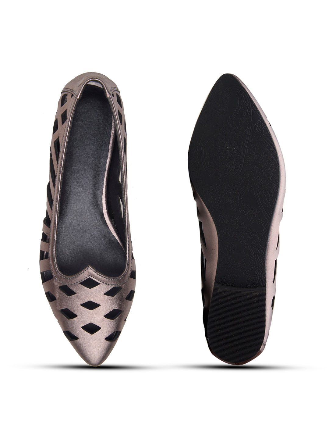 Aurora Ballerinas Gunmetal