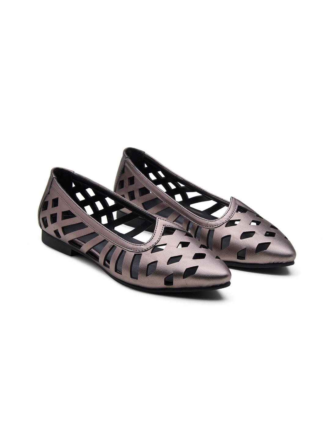 Aurora Ballerinas Gunmetal