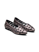 Michael Angelo's Aurora Ballerinas For Women (Gunmetal)