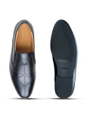 Lorenzo Leather Derby Shoes Black