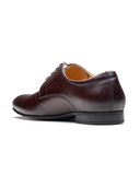 Lorenzo Leather Derby Shoes Brown