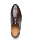 Lorenzo Leather Derby Shoes Brown