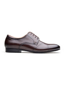 Lorenzo Leather Derby Shoes Brown