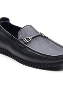 Ettore Leather Formals Shoes Black