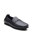 Ettore Leather Formals Shoes Black