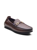 Ettore Leather Formals Shoes Brown