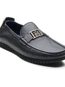 Enzo Leather Loafers Black