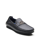 Enzo Leather Loafers Black