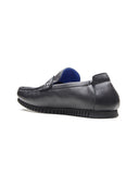 Enzo Leather Loafers Black