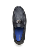 Enzo Leather Loafers Black
