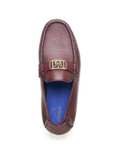 Enzo Leather Loafers Bordo