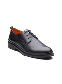 Andare Leather Lace Up Shoes Black