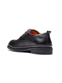 Andare Leather Lace Up Shoes Black