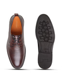 Andare Leather Lace Up Shoes Brown