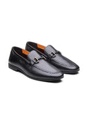 Fausto Leather formals Shoes Black