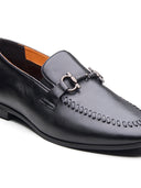 Fausto Leather formals Shoes Black