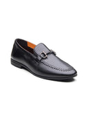 Fausto Leather formals Shoes Black