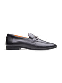 Fausto Leather formals Shoes Black