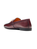 Fulvio Leather Formals Shoes Bordo