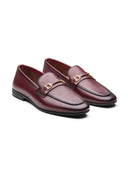 Fulvio Leather Formals Shoes Bordo