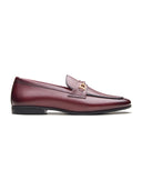 Fulvio Leather Formals Shoes Bordo