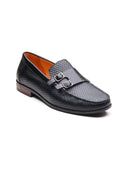 Riccardo Leather Loafers Black