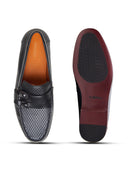 Riccardo Leather Loafers Black