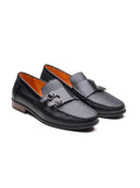 Riccardo Leather Loafers Black