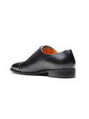 Emilio Leather Derby Shoes Black