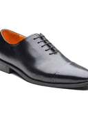 Emilio Leather Derby Shoes Black