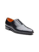 Emilio Leather Derby Shoes Black