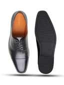 Emilio Leather Derby Shoes Black