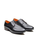 Kevin Leather Derby Shoes Black